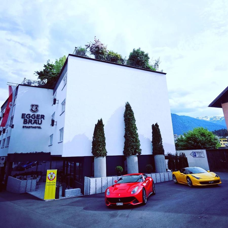 Stadthotel Eggerbraeu Imst Buitenkant foto